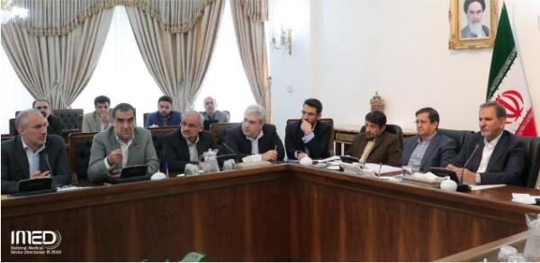 جلسه ستاد فرماندهی اقتصاد مقاومتی، با موضوع مدیریت تامین دارو و تجهیزات پزشکی در شرایط تحریم
