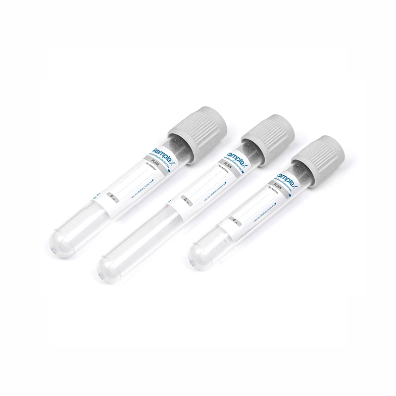 لوله وکیوم خونگیری بدون افزودنی حجم 4 میلی لیتر - No additive Tube ( Plain ) 4ml - Samplex - مصرفی - نمونه گیری - فرآزما تحقیق