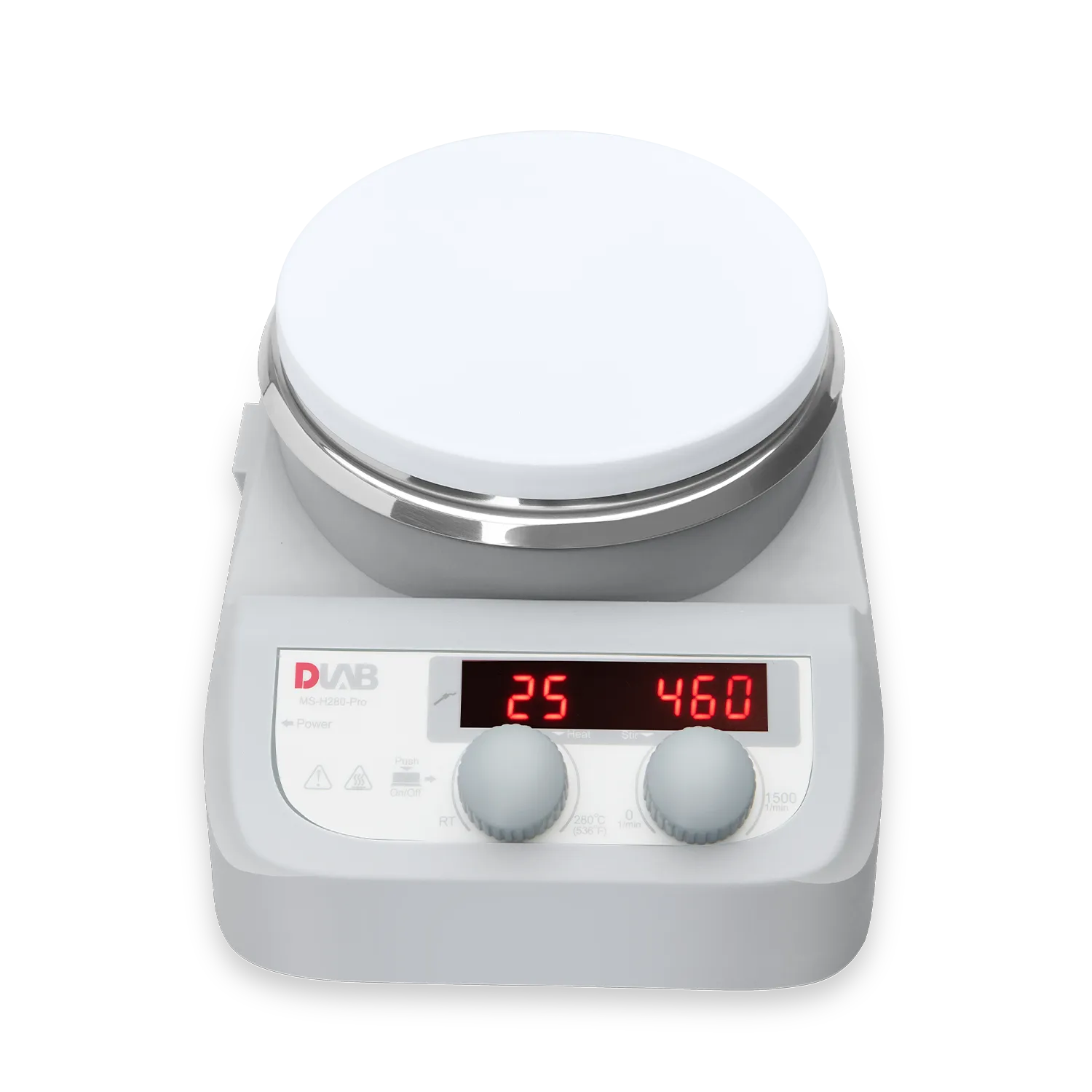 هات پلیت مگنتیک استیرر ( هیتر استیرر ) 280 درجه 3 لیتری	 - Magnetic Hotplate Stirrer - MSH280 Pro	 - DLAB Scientific - دستگاه - سلولی و مولکولی - راهیان نلم آزما